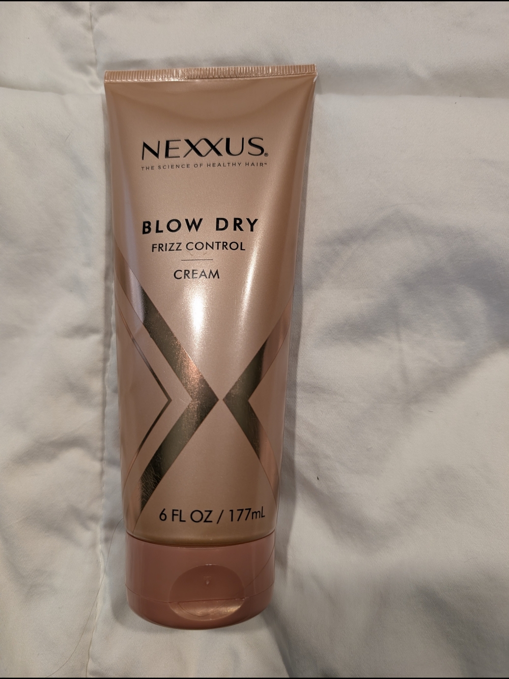 Nexxus Blow Dry Frizz Control Cream — Rose Gold